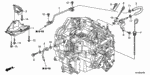 24901RZA901 - Transmission - Automatic: COVER, CONTROL WIRE for Honda Image