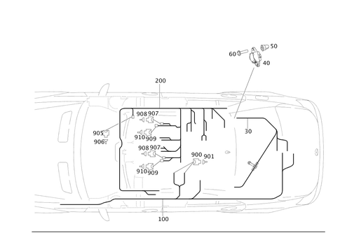 Electric Seat Adjustment and Heated Seats; Rear for 2008 Mercedes-Benz S600 #0