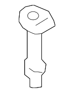 64306FJ010MU - Body: Headrest Guide for Subaru: Crosstrek, Forester, Impreza, Legacy, Outback, WRX, WRX STI, XV Crosstrek Image