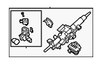 452500C250 - Steering: Column Assembly for Toyota: Tundra Image