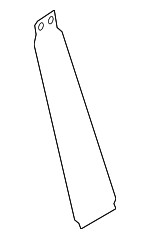 863633M000 - Body: Applique for Hyundai Image