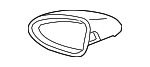 971857527BG2X - Body: Mirror Cover for Porsche Image