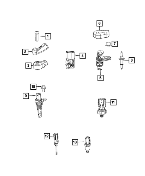 Sensors for 2024 Jeep Grand Cherokee L #0