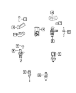 6513363AA - Electrical: Two End Stud And Washer for Jeep: Grand Cherokee, Grand Cherokee L, Grand Wagoneer, Wagoneer, Wrangler Image