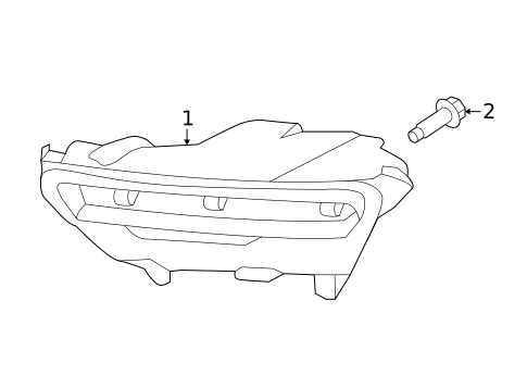 Fog Lamps for 2018 Porsche Macan #0