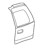 15056000 - Body: Door Shell for Cadillac: Escalade, Escalade ESV | Chevrolet: Suburban 1500, Suburban 2500, Tahoe | GMC: Yukon, Yukon XL 1500, Yukon XL 2500 Image