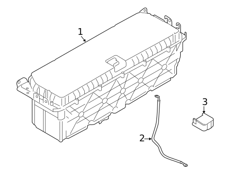 Battery for 2013 BMW ActiveHybrid 3 #1