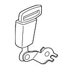 72117362070 - : Seat Belt Receptacle for Mini: Cooper Image