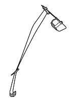 72115A19BC3 - Electrical: Belt &amp; Retractor for Mini Image