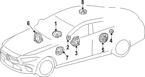 Sound System for 2023 Mercedes-Benz EQE AMG&reg; #0