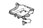83426T20A01ZA - Body: Compartment for Honda Image