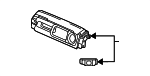 83427T20A11ZA - Body: Switch Panel for Honda Image