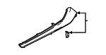 83422T20A01ZA - Body: Side Trim Panel for Honda Image