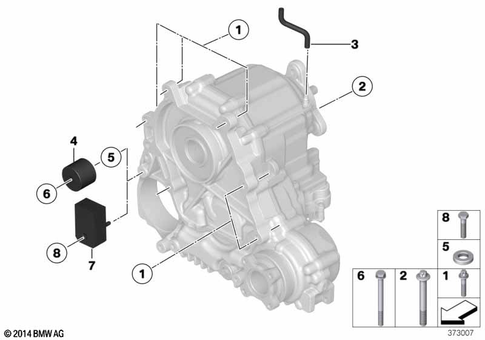 Mounting / Suspension for 2014 BMW 328dX #0