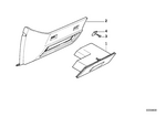 51458117777 - Vehicle Trim: Trim Panel Lower Left for BMW Image