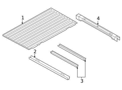 Floor - Pick UP Box for 2016 Ram 2500 #0