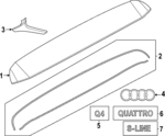 89A854871 - : Spoiler for Audi: Q4 e-tron Image
