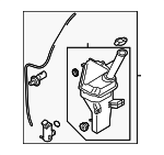98610GI100 - Body: Reservoir Assembly for Hyundai: Ioniq 5 Image