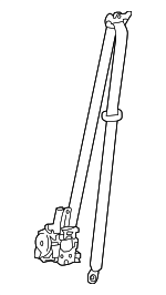 7321078080C3 - : Lap &amp; Shoulder Belt for Lexus: NX200t, NX300, NX300h Image