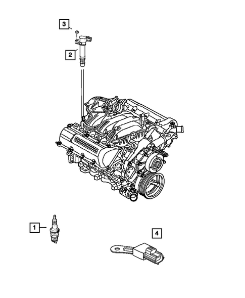 Spark Plugs-Cables-Coils for 2007 Dodge Ram 1500 #0