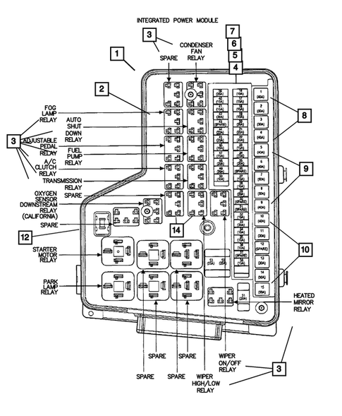 Relays for 2005 Dodge Ram 3500 #0