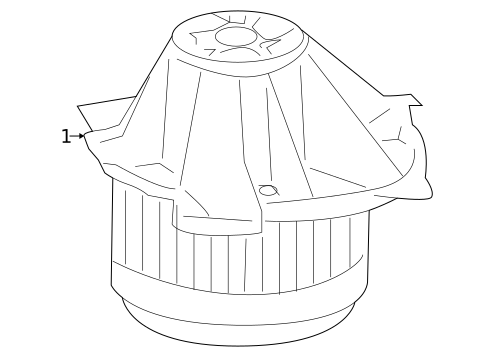 Blower Motor & Fan for 2012 Dodge Challenger #0