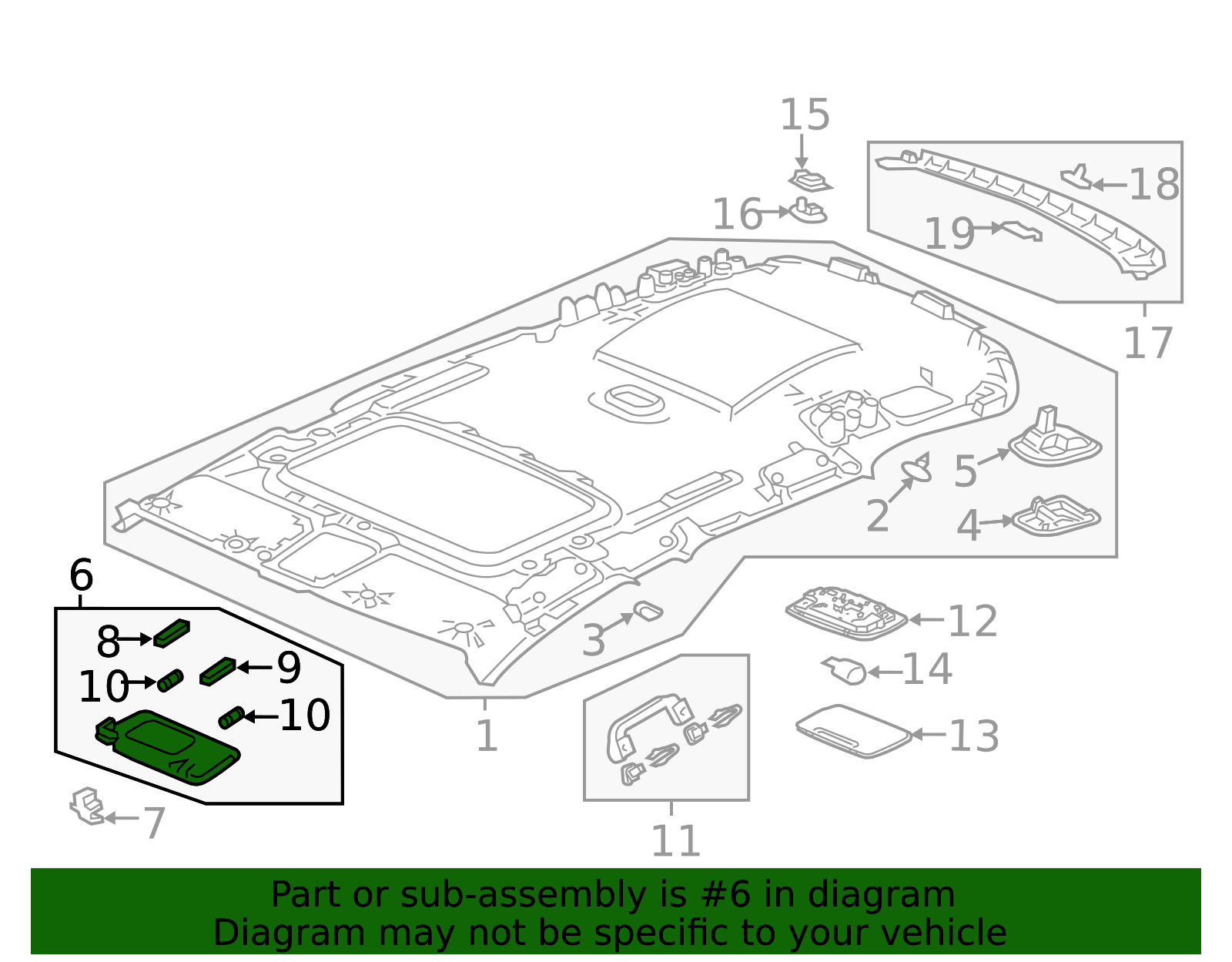 CRページ 83280-TLA-A12ZA - Sun-Visor Assembly L *YR449L* (Mirror) (Cashmere