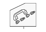 83240T5AA01ZH - Body: Grip Handle for Honda: CR-V Image