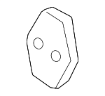 81353B10004X - Body: Striker Cover for Hyundai Image