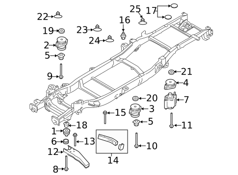 Body Mounting for 2023 Ford F-150 #0