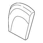 52205A09134 - : Seat Back Cushion Cover for Mini: Cooper Image