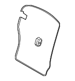 52207299510 - Body: Seat Back Panel for Mini Image image