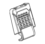 84933123 - Body: Seat Back Pad for Cadillac: Escalade, Escalade ESV Image