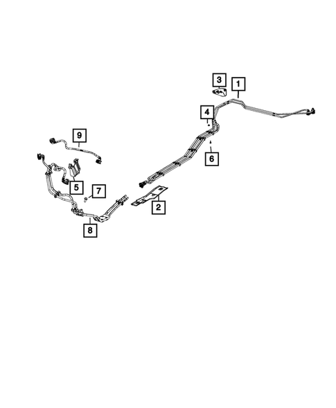 Fuel Lines for 2015 Jeep Renegade #3