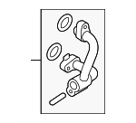 5QE816885 - HVAC: Refrigerant Hose for Volkswagen: e-Golf Image