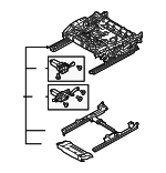 4K0881105K - Body: Seat Frame for Audi Image