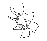 21060ZQ50A - Cooling System: Fan Blade for Nissan: Armada, NV2500, NV3500, Pathfinder, Pathfinder Armada, TITAN Image