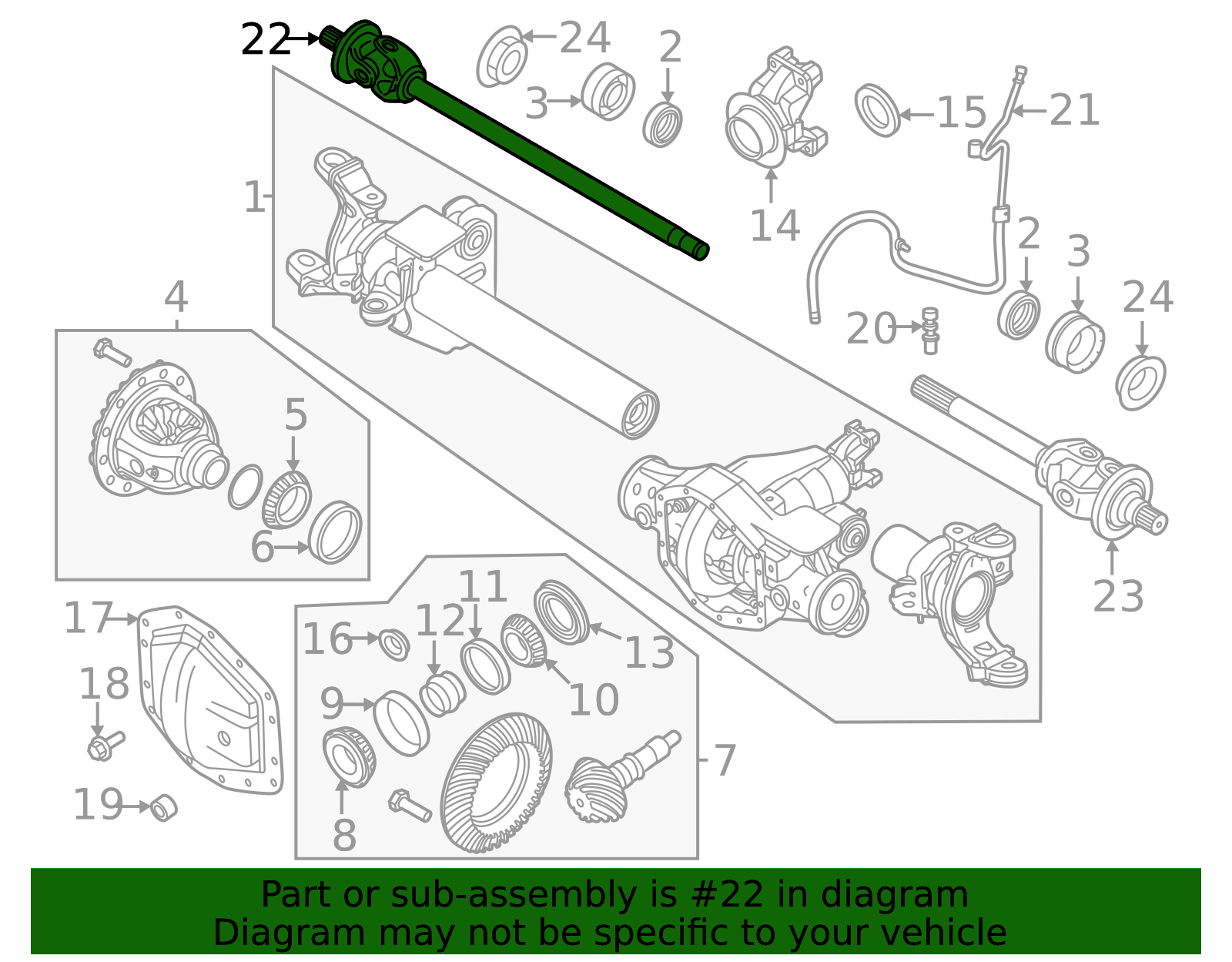 pc3z3219a - Ford Drive Axle Shaft | Levittown Ford Parts