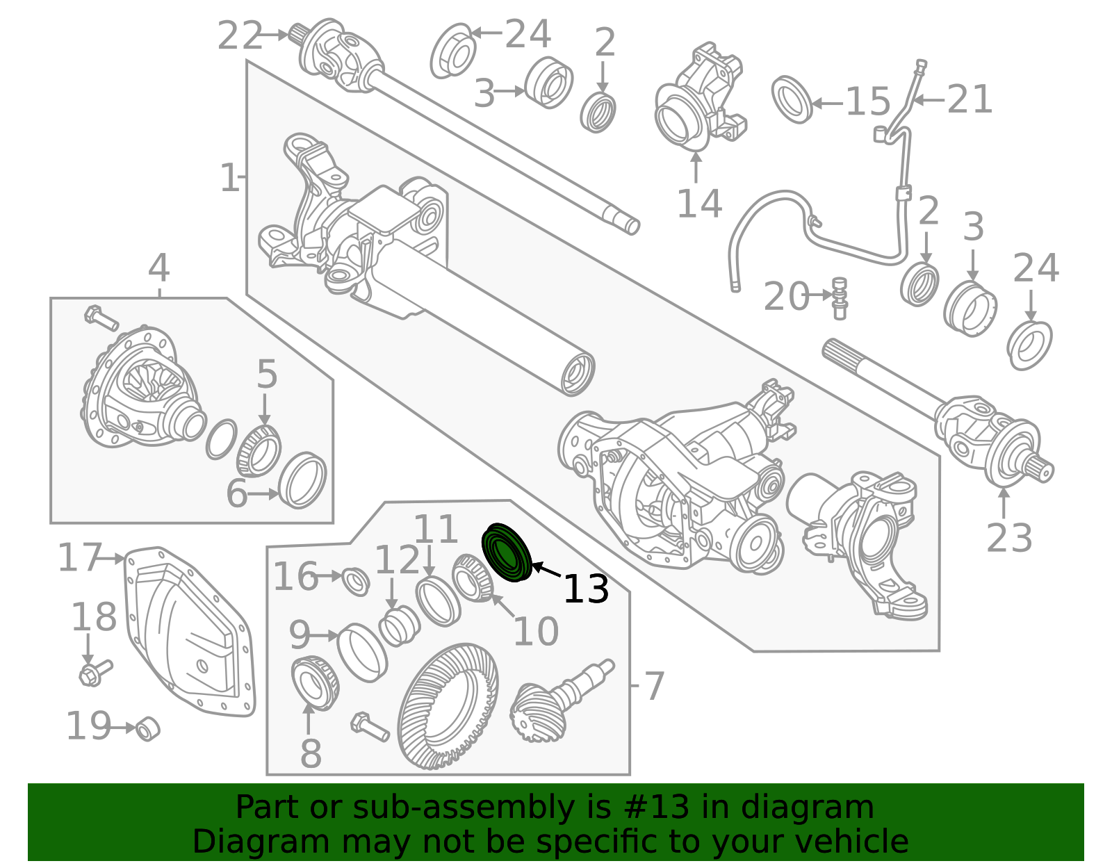 KB3Z-4676-A - Seal - 2019-2026 Ford | Eastgate Ford Parts