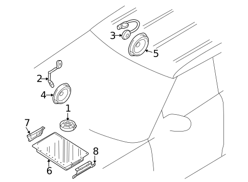 Sound System for 2012 Land Rover Range Rover Evoque #2