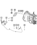 52105544AA - Clutch: Transfer Case Vent Hose Clip for Mopar Image