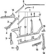 3528862 - Body: Uniside Assembly for Volvo Image
