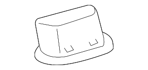 748110E010C0 - Body: Liftgate Pull Handle for Toyota Image