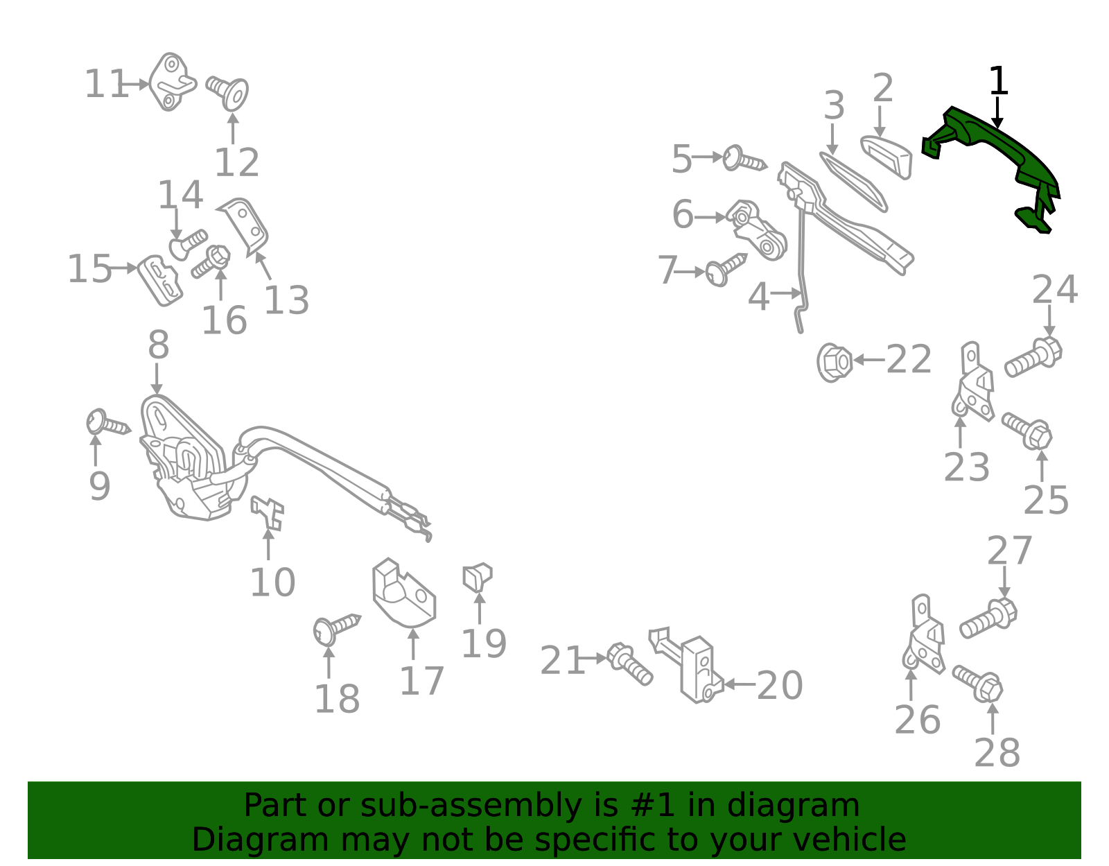 KD47-58-41XG-64 - Handle, Outside - 2014-2025 Mazda | Mazda Swag