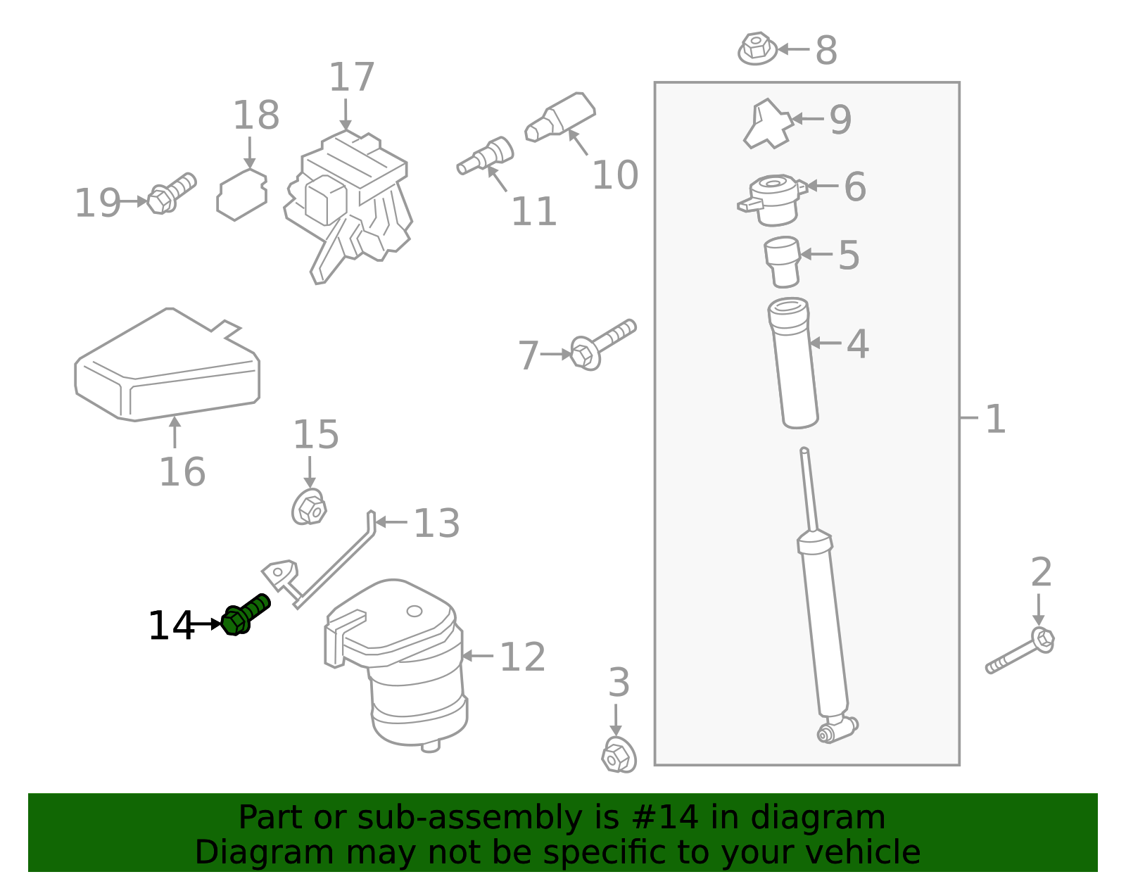 Level Sensor Bolt - Porsche (N-106-843-01)