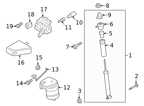 Shocks & Components for 2020 Porsche Cayenne #2
