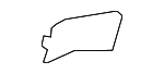 LR036883 - Body: Handle, Inside Cover for Land Rover: Discovery, Range Rover, Range Rover Sport Image