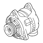 6J903023CX - Electrical: Alternator for Audi: A3, A3 Quattro, A4, A4 Quattro, RS4, S4 Image