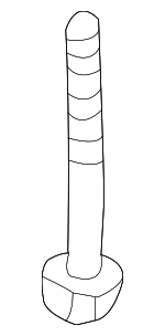 N90981302 - Suspension: Suspension Cross-member Bolt for Audi Image