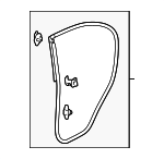 72810SNEA01 - Body: Door Weather-strip for Honda: Civic Image